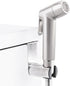 Brushed Nickel Handheld Bidet Sprayer, Muslim Shower Bidet Attachment, Cloth Diaper Toilet