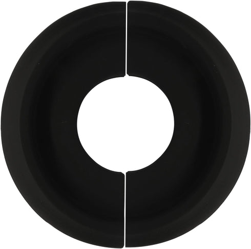 Zorfeter Split Molded Ceiling Medallion 10"OD x 4"ID, Black Ceiling Fan Cover Plate