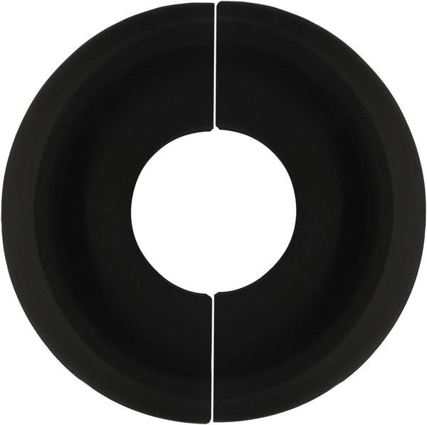 Zorfeter Split Molded Ceiling Medallion 10"OD x 4"ID, Black Ceiling Fan Cover Plate