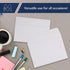 MOS A6 Invitation Envelopes - 4-3/4" x 6-1/2" White Self Seal Mailing Envelopes (500 Count)
