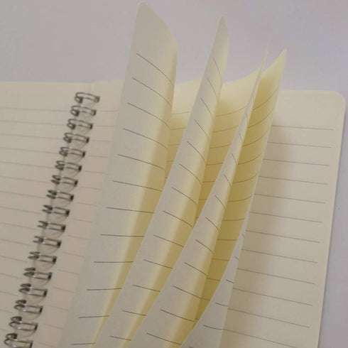 YUREE Spiral Notebook/Spiral Journal, Hardcover Lined Notebook, 140 Pages (70 Sheets), A5, 8.4" x 5.9"