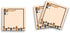 Sticky Notes 12 Pack, Beagle, 3"x3" 50 Sheets Per Pad, Cute Funny Memo Note Pads for Stationery Journal Planner