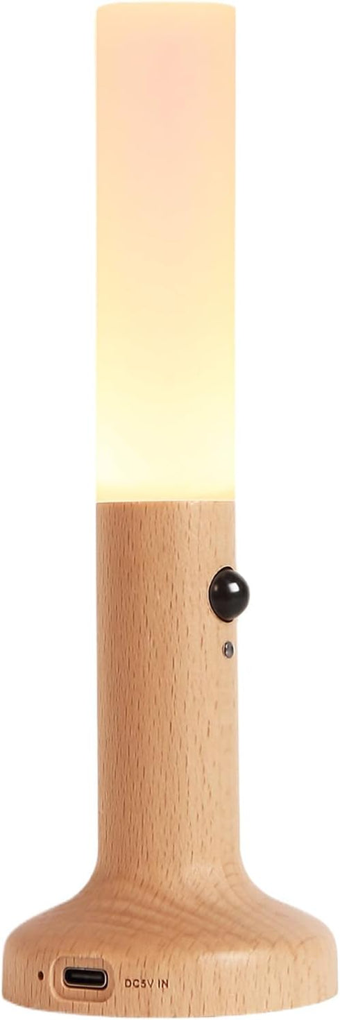 Generic 2.5x6x18cm Lightweight - Rechargeable Table Lamp, Bedside Lamp with Stable Base, Sturdy Bedroom Nightlight