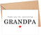 Yanashop88 Thank You For Everything Grandpa Card - Thank You Card - Grandpa