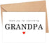 Yanashop88 Thank You For Everything Grandpa Card - Thank You Card - Grandpa