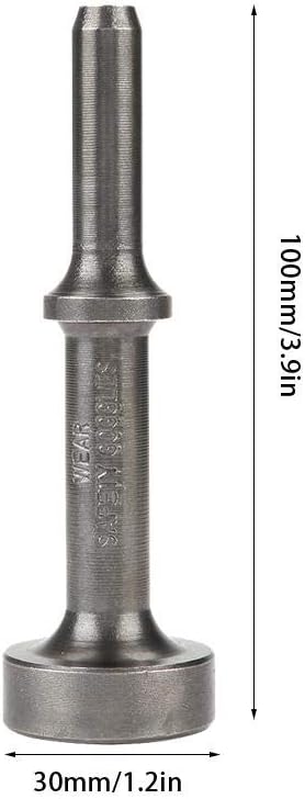Smoothing Pneumatic Air Hammer Bit 0.4Inch Shank Extended Length Impact Tool(100mm) by YWBL-WH