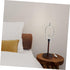 Yardwe Adjustable Metal Lamp Shade Harp Holder for Table and Floor Lamps Chrome Horn Frame Detachable Saddle Base DIY