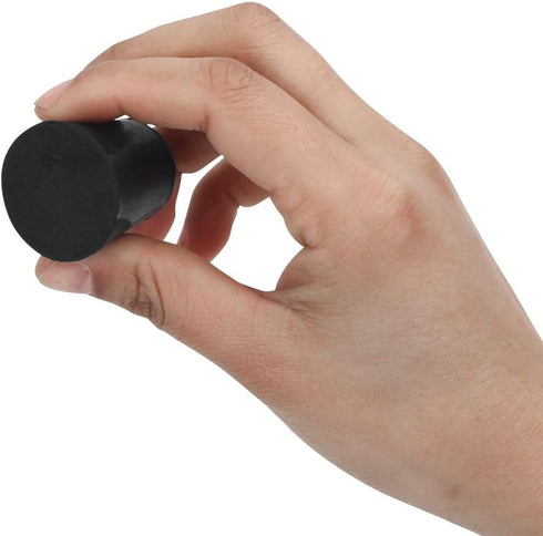 27 Pack (10 Assorted Sizes) 000# - 7# Tapered Lab Bungs, Solid Rubber Stoppers