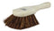 Weiler 79101 8" Utility Scrub Brush, Palmyra Fill, Short Handle, Foam, Block,