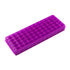 PCR Tube Rack Double Panel Microcentrifuge Test Tube Rack Holder for 0.5ml 1.5ml 2ml Test Tube, 60-Well - 2pcs