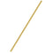 Favordrory 3/8 Inch Brass Round Rod, 1PCS Lathe Bar Stock, 14 Inches in Length, 3/8 Inch Diameter