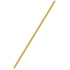 Favordrory 3/8 Inch Brass Round Rod, 1PCS Lathe Bar Stock, 14 Inches in Length, 3/8 Inch Diameter