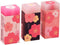 Cauaoa 3 Pcs Pink Lovely Cherry Blossoms Rubber Erasers Sakura Petal Sketch Painting