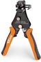 Automatic Wire Stripper, 3 IN 1 Self Adjusting Stripper/Cutter/Crimping Tool for 8-18 AWG Solid and Stranded Wire