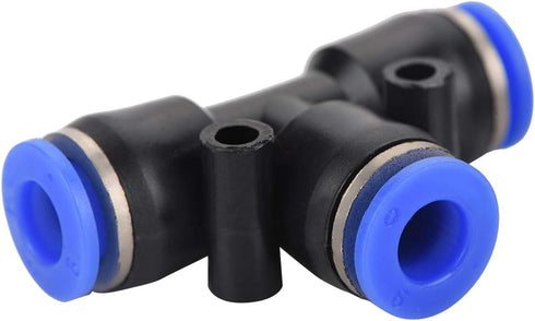 40Pcs Quick Connect Push in to Connect Water Tube Fitting, 1/4" Air Push Quick Fittings, 4 Shapes