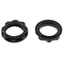 E-outstanding E12 4PCS 3/4 Inch E12 28MM 19MM Light Socket Ring I.D Black Phenolic Rings for Threaded Candelabra Base