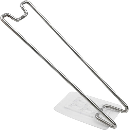 MY MIRONEY 5Pcs Silver Metal Adhesive Easel Back Stand for Photo, Paintings Display, 7.09" Height