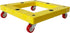 50698 300LBS 16"x16" Maxworks Square Furniture Dolly Moving Cart Appliance Roller, Yellow, Capacity