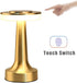 Portable LED Table Lamp with Touch Sensor, 3-Levels Brightness, Rechargeable Battery Up to 48 Hours Usage, Night Light for Kids Nursery, Nightstand Lamp, Bedside Lamp (Gold) by Cyrubalkinin