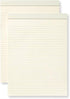 Kate Spade New York Notepad Folio Refill Set, 2 Letter Size Pads with 50 Lined Sheets Each, Cream