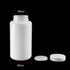 uxcell 1000ml/34oz Plastic Lab Chemical Reagent Bottle Wide Mouth Sample Sealing Liquid Storage Container, 2pcs