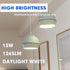 A19 LED Light Bulbs 100 Watt Equivalent, E26 LED Daylight White 5000K 13W Super Bright 1265 Lumen, Non-Dimmable, 6 Pack