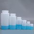 8.4 oz Wide Mouth Lab Reagent Bottle, Sealed Leak-proof Translucent HDPE Chemical Container, Pill Bottle (2 Pcs)
