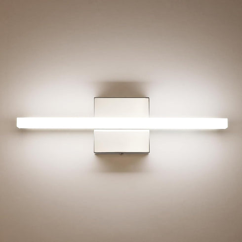 Combuh LED Bathroom Vanity Light Lamp 16Inch 9W IP44 Chrome Over Mirror