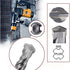 SDS Plus Hammer Drill Bit 3Pcs 5/16 in. x 6 in. for Masonry Concrete Rock