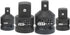 4PCS Impact Socket Adapter and Reducer Set: 1/2" to 3/8", 3/8" to 1/2", 3/8" to 1/4", 1/4" to 3/8" Drive Socket Adapter