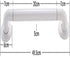ALDEPO 50cm-Silver) Grab Bars New Stainless Steel Handrail Stair Railing Bathroom Safety Elderly Disabled Non-Slip