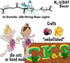 Teacher TACKz 66 Tacks, School Supplies for Teacher's Classroom, 2 in 1 Push Pin Hook Tack for Banners and Signs