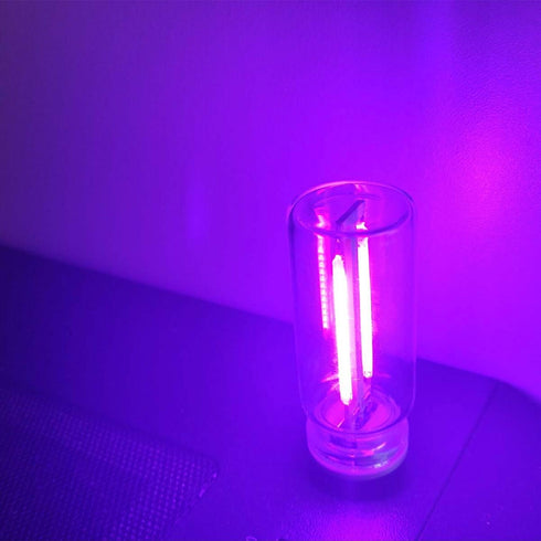 KITUREK USB LED Atmosphere Light, Plug-in USB Ambient Retro Lamps, Mini LED Car