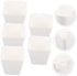 5pcs Cabilock Wall-mounted Hanging Cup Holder Sturdy Plastic Storage Baskets for Rolling Cart Versatile Utility