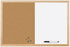 Mastervision Cork & Dry Erase Combo Board, 18" x 24", Dry Erase White Board and Cork Bulletin Board Combo