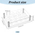 AHANDMAKER Transparent Acrylic Test Tube Rack - 12 Holes Lab Test Tube Holder for 10ml Test Tubes Chemistry Laboratory