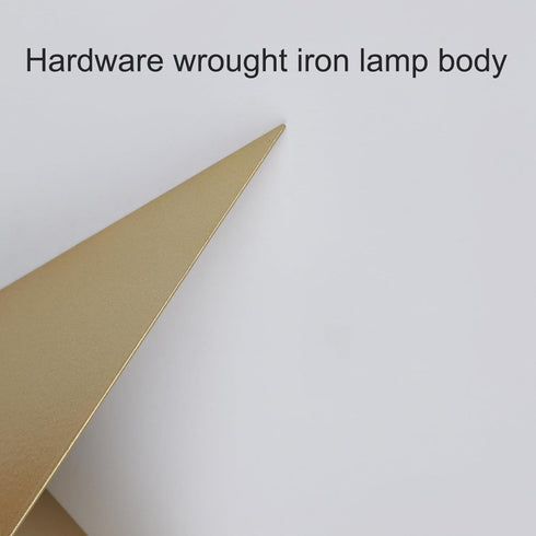 SAXAYWWD Wall Sconces LED Bedside Lamp Living Room Bedroom Staircase Triangle Sconce Wall Lamp Mirror Front