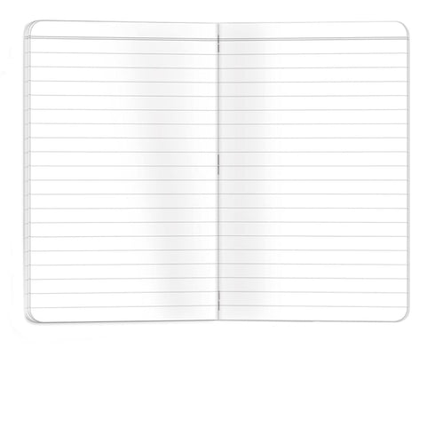Elan Publishing Company Waterproof Field Notebook - 3.5"x5.5" Green Lined Memo Book - Pack of 4