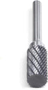 SA-5 Tungsten Carbide Burr Cylinder Shape Double Cut Rotary Burr File, 1/2” Cutter Dia X 1” Cutter Length, Pack of 1
