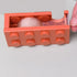 Tissting Tape Dispenser - 10.7 x 5.2 x 4cm Plastic Label Roll Holder for School Office Study Room