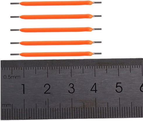 10Pcs Green Edison Bulb LED Filament Lamp Parts - DC3V DC12V LED Chip Accessories for Repair