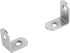 SDTWZW 1" 90 Pack 16, L Bracket Corner Brace Degree Right Angle Metal Support Fastener for Wood Shelves Furniture Desk