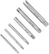 Fafeicy Stripped Screw Remover Set, High Speed Steel Tap Extractor for Removing Screws and Bolts, Six-Piece Set