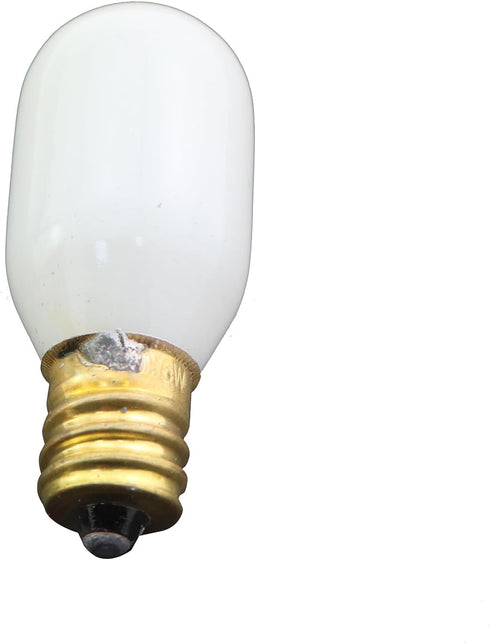 ZHYOHEN 2PCS 6W Bulbs E12 T20 56 Replacement Light Candelabra Bases Christmas House Light Accessories Transparent Glass