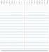 Universal 96920 Steno Book, Gregg Rule, 6 x 9, White, 80 Sheets for Note Taking