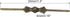 33mm/1.3" 350Pcs PATIKIL Chandelier Bowtie Clips, Copper Chandelier Connectors Clips for Fastening Crystals Parts