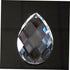 2pcs 38mm Mikikit Crystal Chandelier Pendant Elegant Hanging Swirl Decorations for Ceiling Lamp