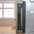 WANLIAN Aluminum Alloy Sliding Door Handle for Balcony Glass, Bathroom, Closet Metal Modern Handle