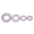 3/8" ID Stainless Steel Flat Washer, Bright Finish, 304 Stainless Steel 18-8, 25 PCS