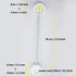 Angle(5W, Wall Mounted Reading Light,Plug in Wall Light Wall Mount Lamp,Wall Reading Light Flexible Light Wall Light